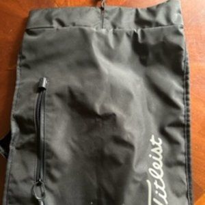 Titleist Black Canvas Backpack